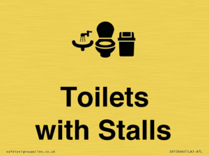 Toilets: Stalls and Wash Basin with Sanitary Bin